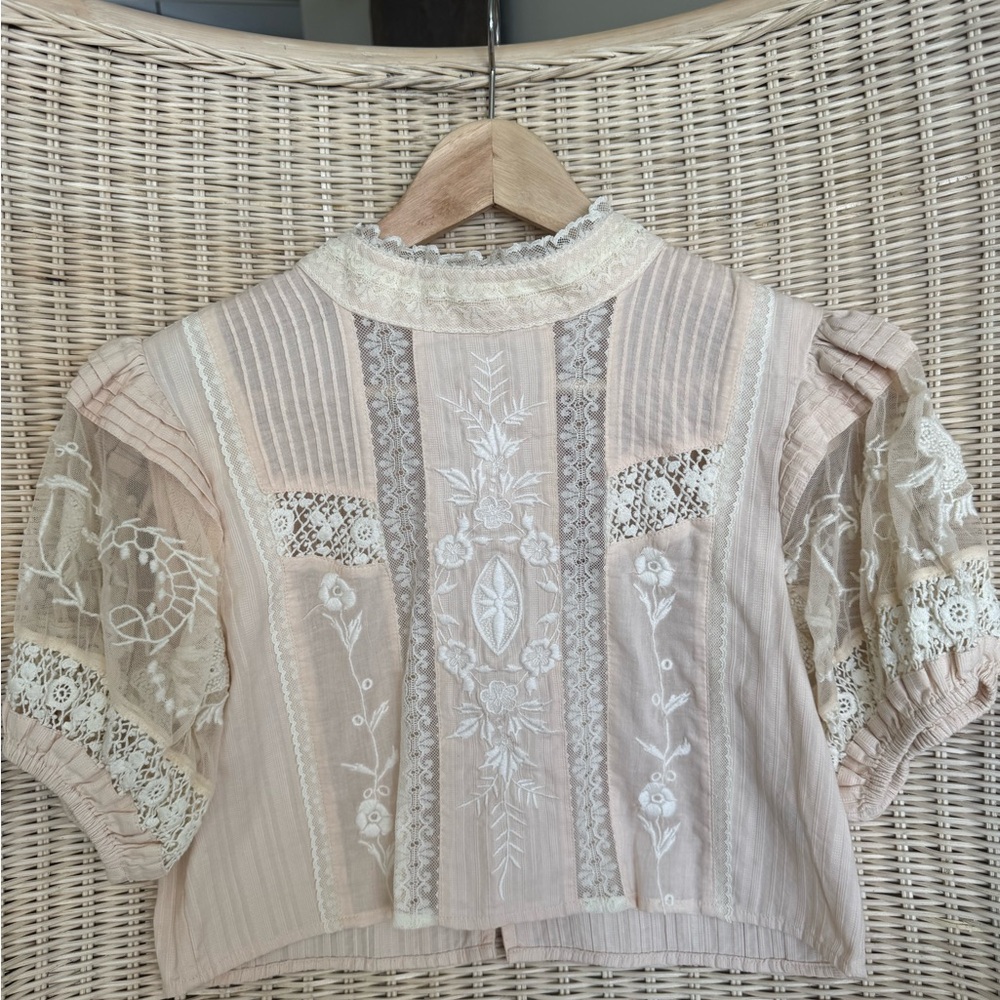 LoveShackFancy Indira Top